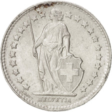 Coin, Switzerland, 1/2 Franc, 1951, Bern, AU(55-58), Silver, KM:23
