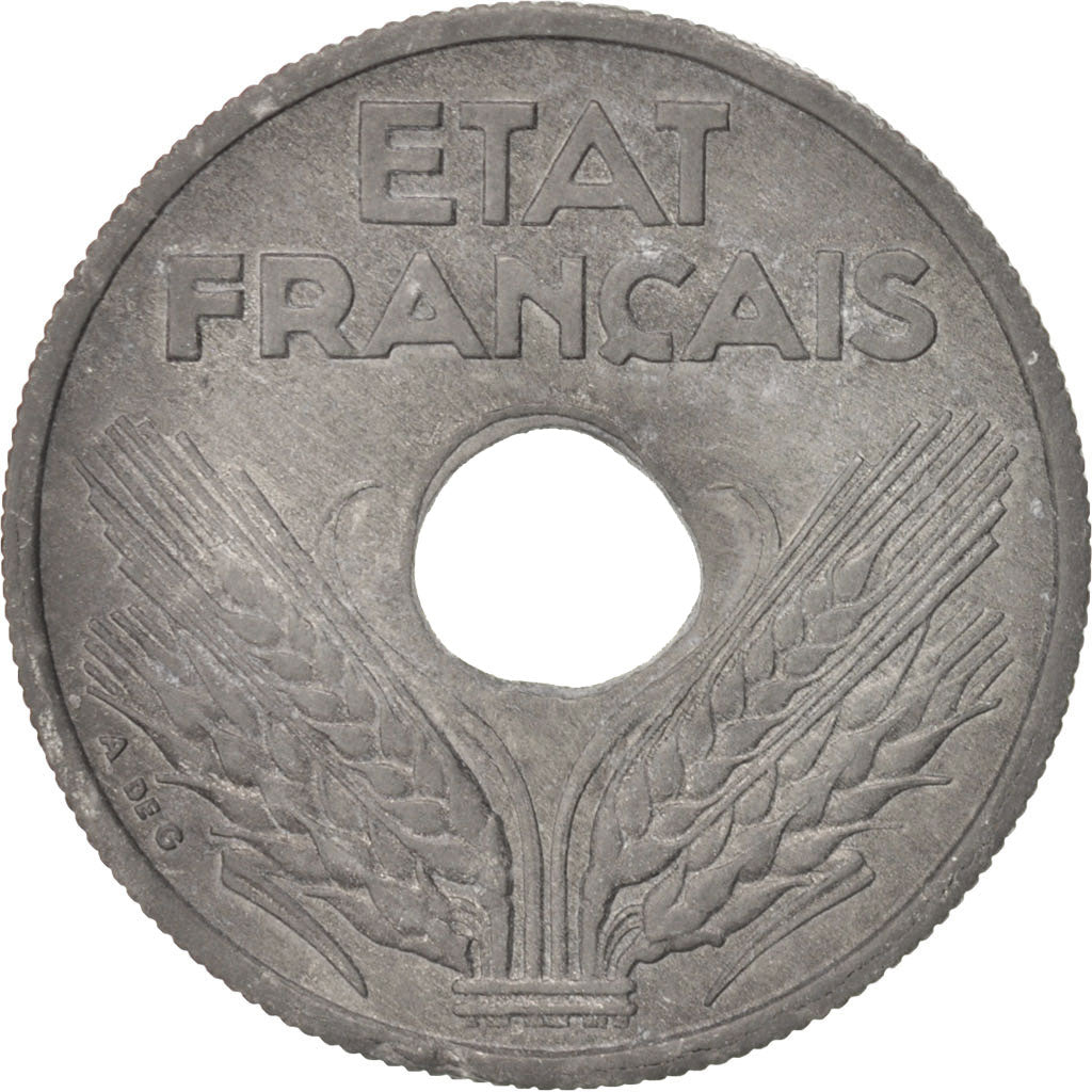 France, État français, 10 Centimes, 1941, TTB+, Zinc, KM:898.2, Gadoury:290