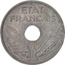 France, État français, 10 Centimes, 1941, AU(55-58), Zinc, KM:898.2, Gadoury:290