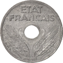France, État français, 10 Centimes, 1943, AU(50-53), Zinc, KM:903, Gadoury:291