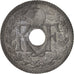 Münze, Frankreich, Lindauer, 10 Centimes, 1941, SS+, Zinc, KM:897, Gadoury:288c