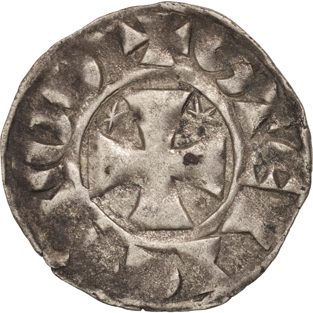 France, Bretagne, Comté de Penthièvre, Denarius, Guingamp, EF(40-45)