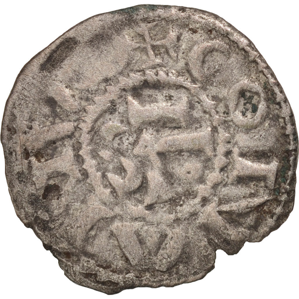 Coin, France, Denarius, Rennes, VF(30-35), Silver, Boudeau:23