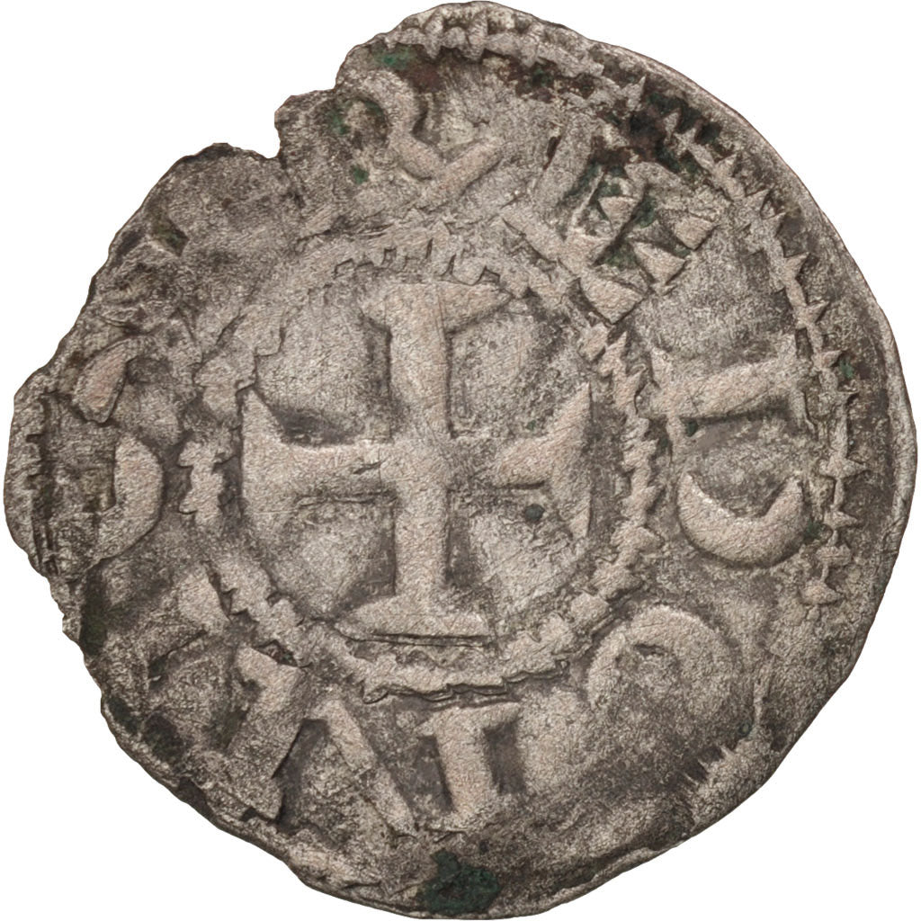Coin, France, Denarius, Rennes, VF(30-35), Silver, Boudeau:23