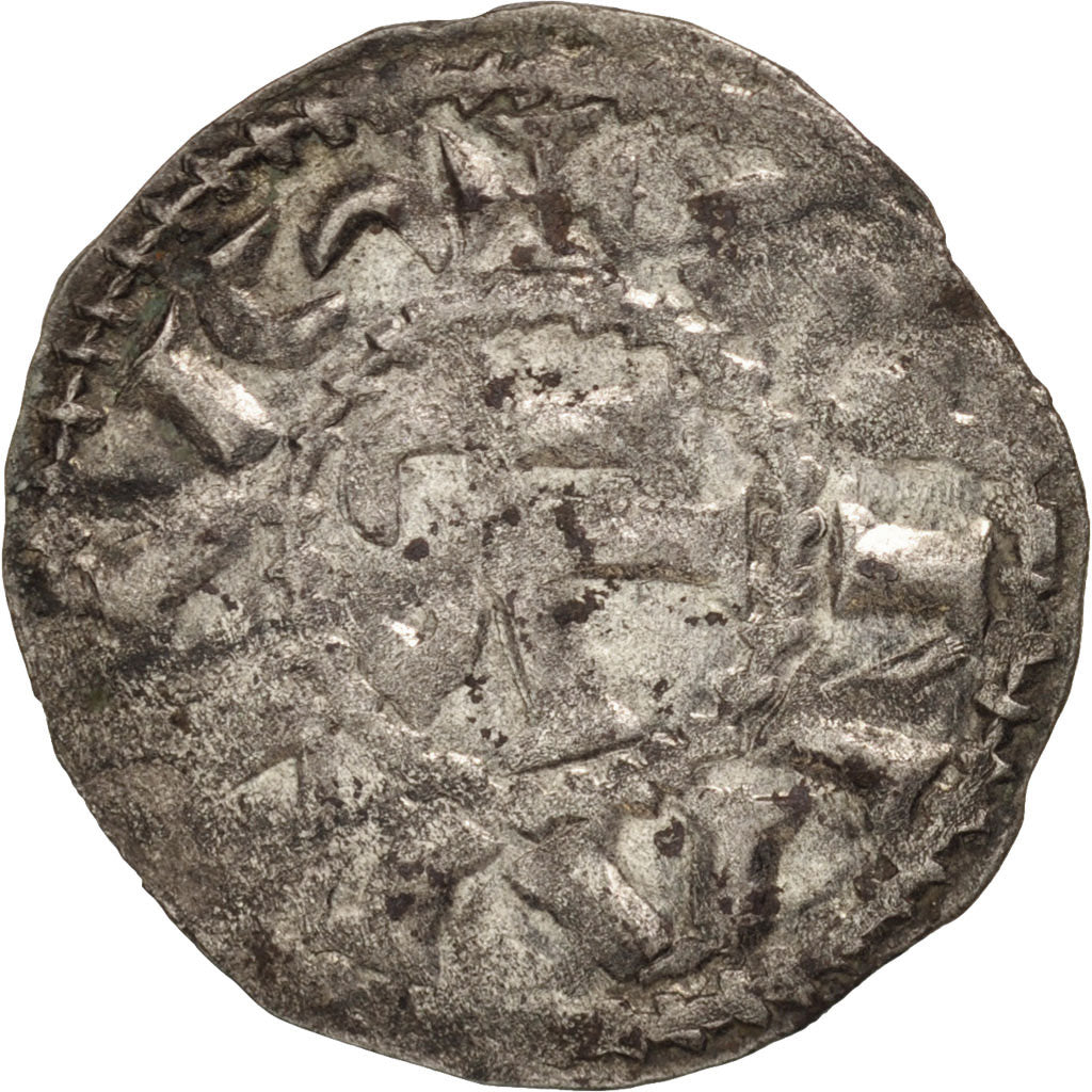 Coin, France, Denarius, Rennes, EF(40-45), Silver, Boudeau:23