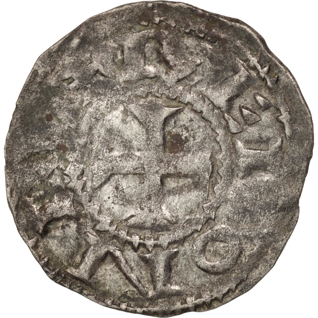 Coin, France, Denarius, Rennes, EF(40-45), Silver, Boudeau:23