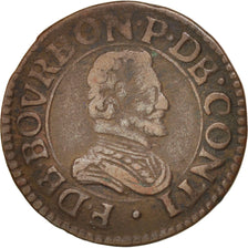 Coin, France, Double Tournois, Undated, EF(40-45), Copper, CGKL:674