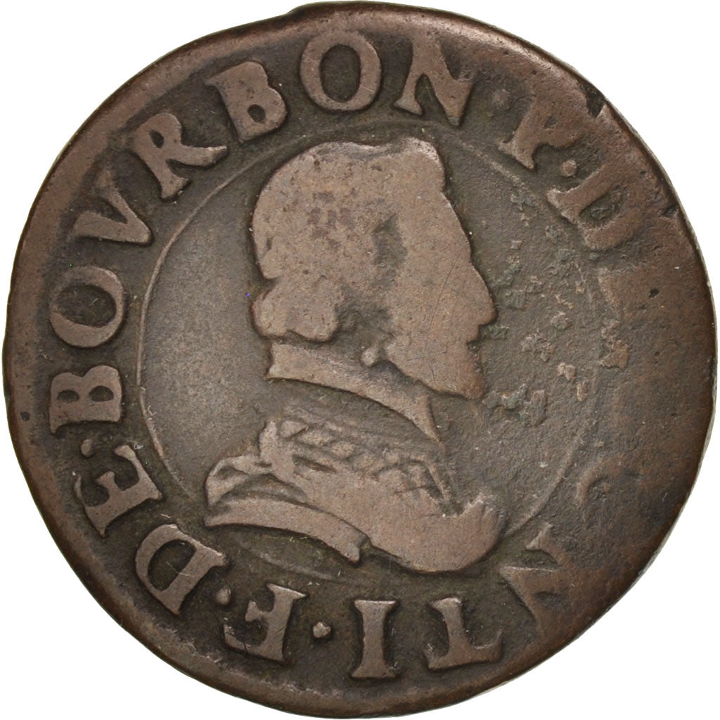 Münze, Frankreich, Double Tournois, Undated, S, Kupfer, CGKL:674