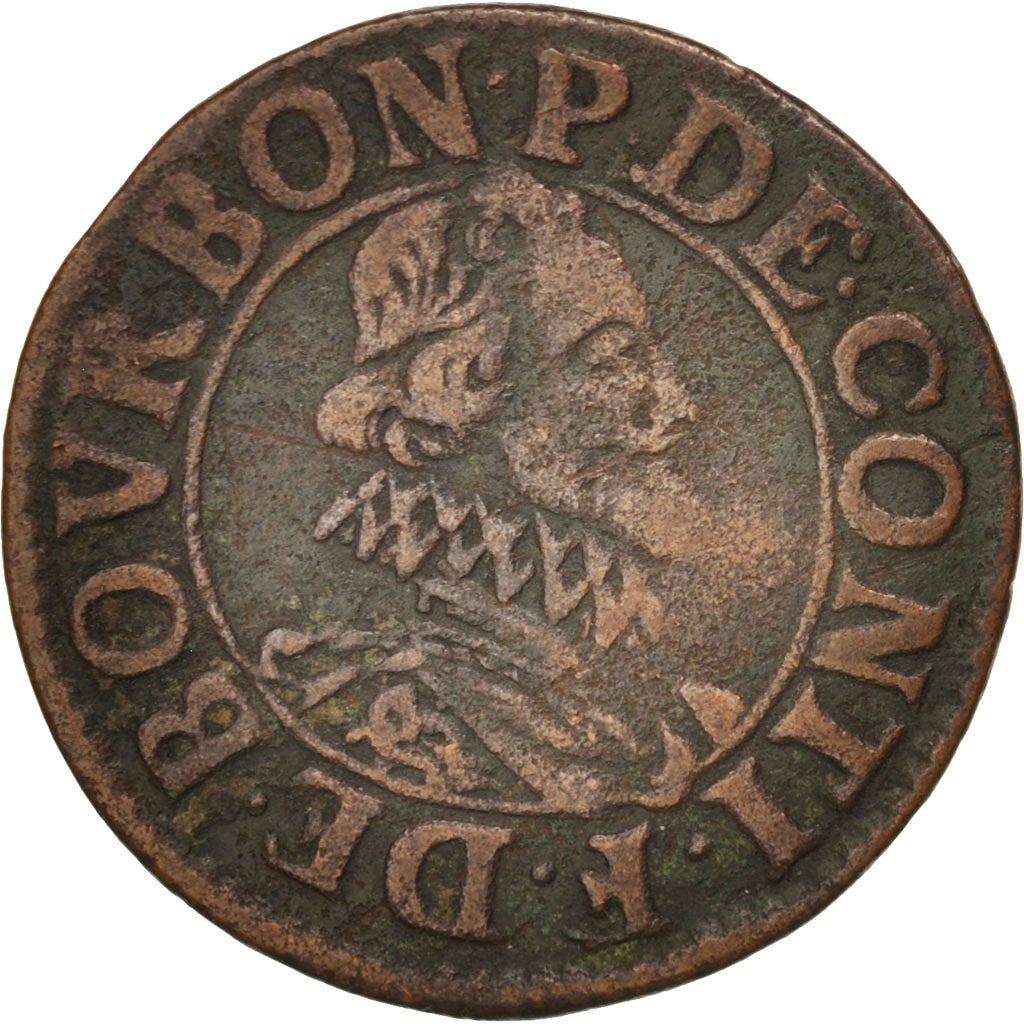 Munten, Frankrijk, Double Tournois, Undated, FR+, Koper, CGKL:666