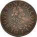 Munten, Frankrijk, Double Tournois, Undated, FR+, Koper, CGKL:666