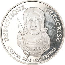 Coin, France, Clovis, 100 Francs, 1996, BE, MS(64), Silver, KM:1180
