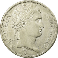 Moneda, Francia, Napoléon I, 5 Francs, 1809, Rouen, MBC+, Plata, Gadoury:584