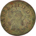Coin, FRENCH STATES, NEVERS & RETHEL, Denier Tournois, 1653, Charleville