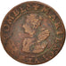 FRENCH STATES, DOMBES, Double Tournois, Trévoux, VF(20-25), Copper, CGKL:728