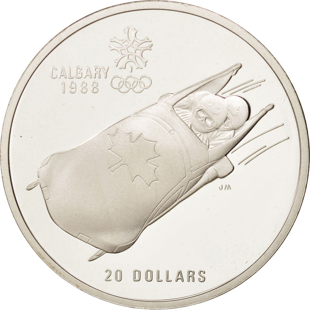 Canada, Elizabeth II, 20 Dollars, 1987, Royal Canadian Mint, Ottawa, FDC, Arg...