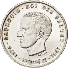 Belgium, 250 Francs, 250 Frank, 1976, Brussels, MS(64), Silver, KM:157.2