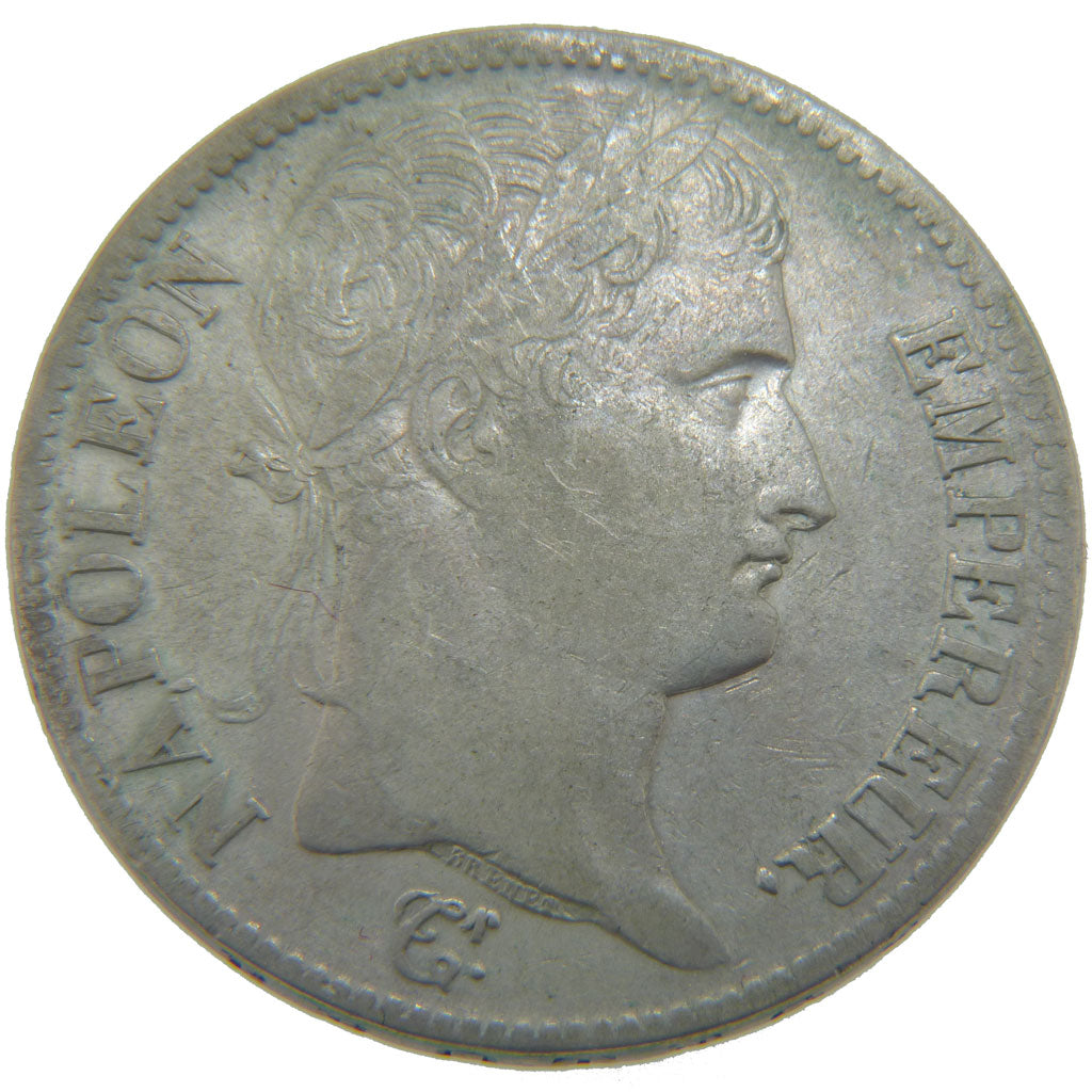 FRANCE, Napoléon I, 5 Francs, 1811, Paris, VF(30-35), Silver, Gadoury #584, 2...