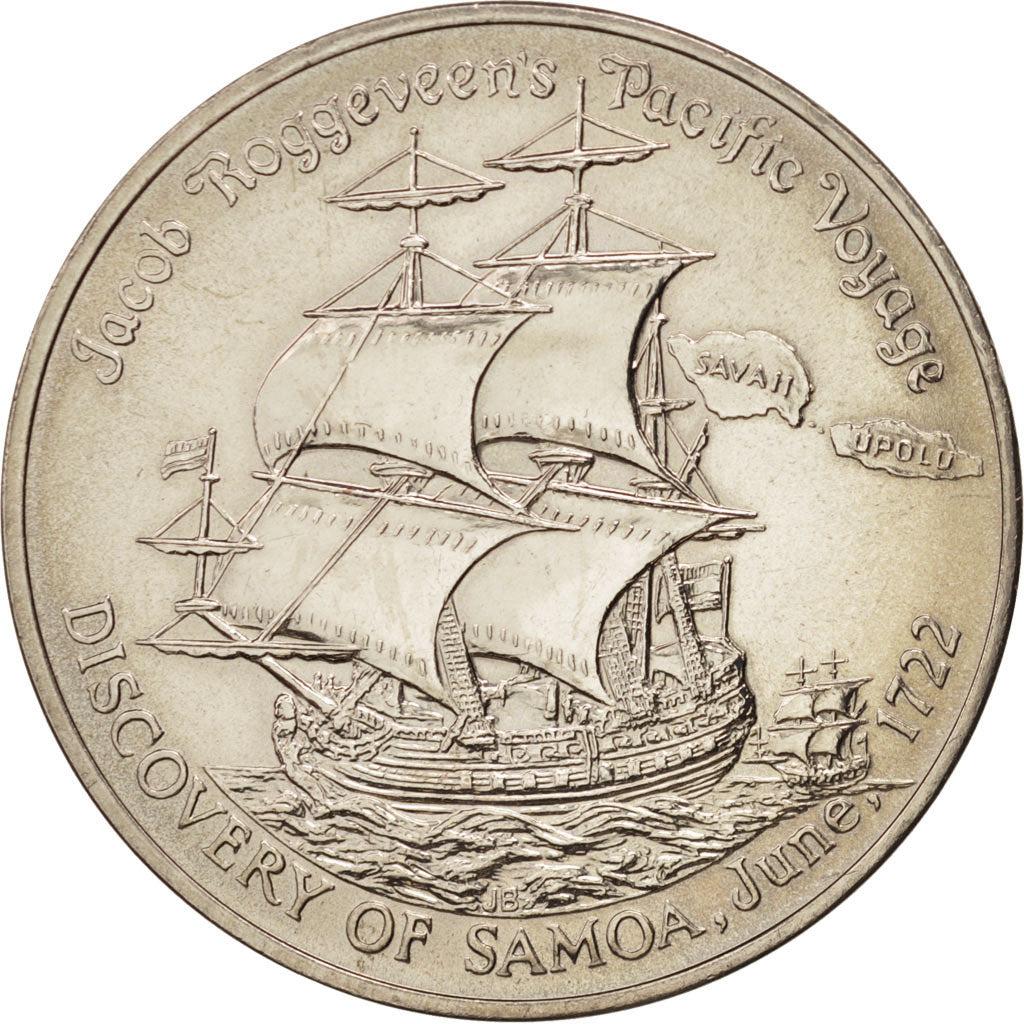 Samoa, Tala, 1972, SPL+, Rame-nichel, KM:11