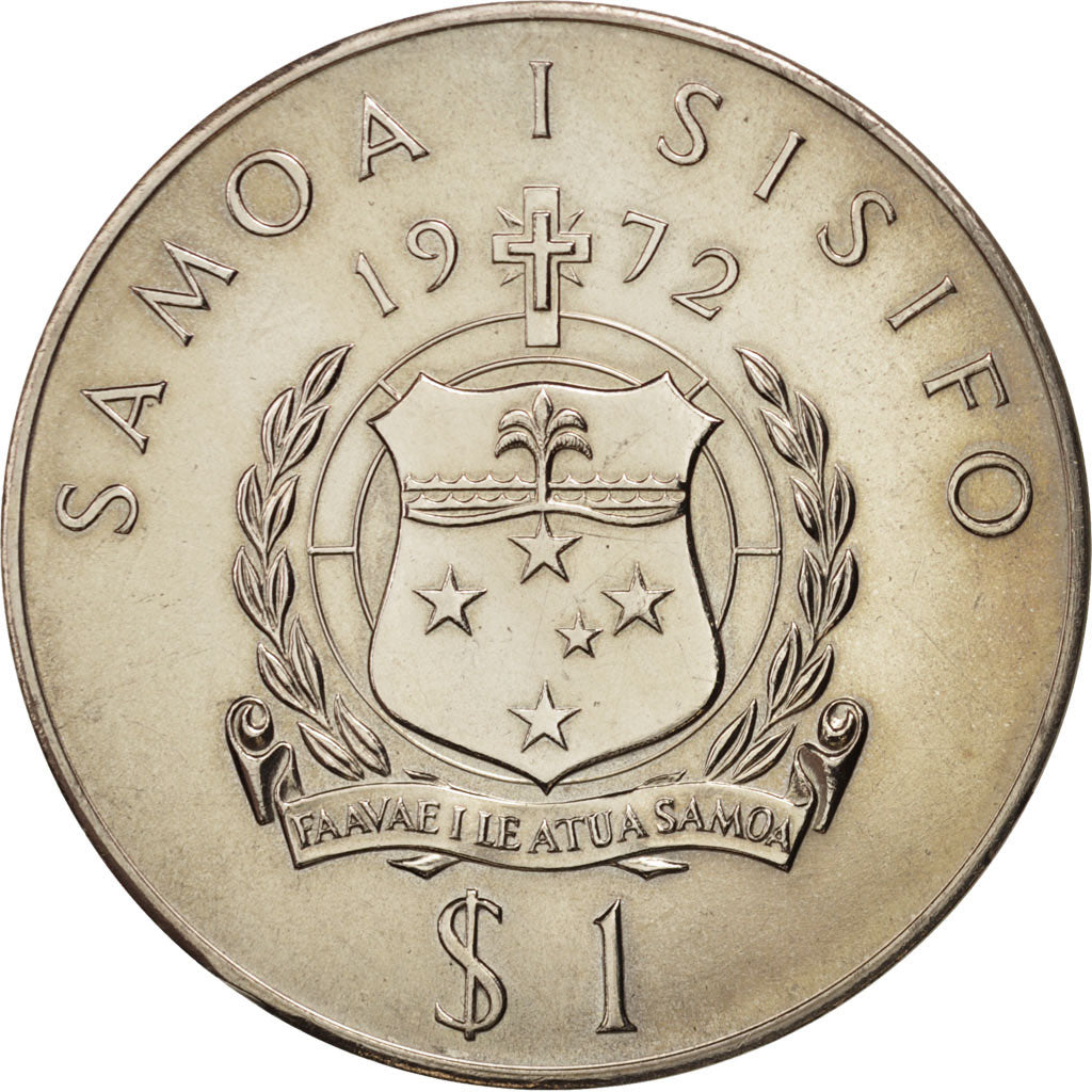 Samoa, Tala, 1972, SPL+, Rame-nichel, KM:11