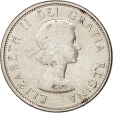 Monnaie, Canada, Elizabeth II, 50 Cents, 1963, Royal Canadian Mint, Ottawa, TTB
