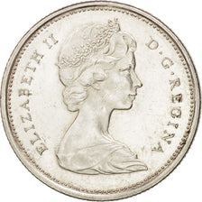 Canada, Elizabeth II, 25 Cents, 1967, Ottawa, AU(55-58), Silver, KM:68a