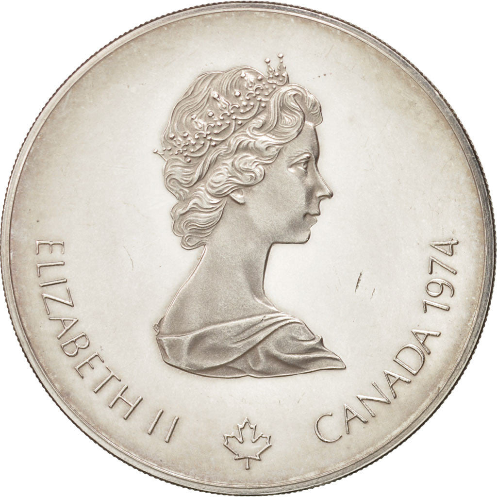 Coin, Canada, Elizabeth II, 5 Dollars, 1974, Royal Canadian Mint, Ottawa