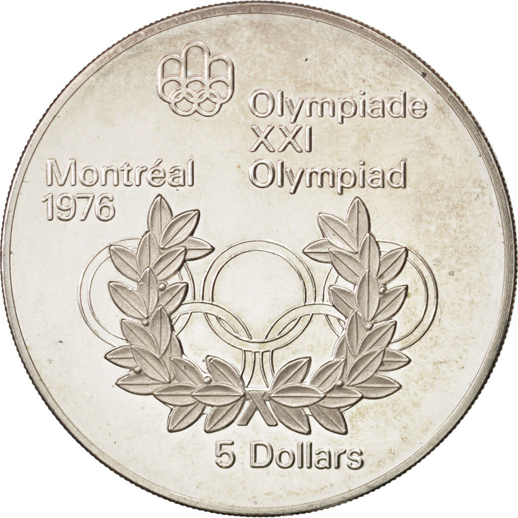 Coin, Canada, Elizabeth II, 5 Dollars, 1974, Royal Canadian Mint, Ottawa