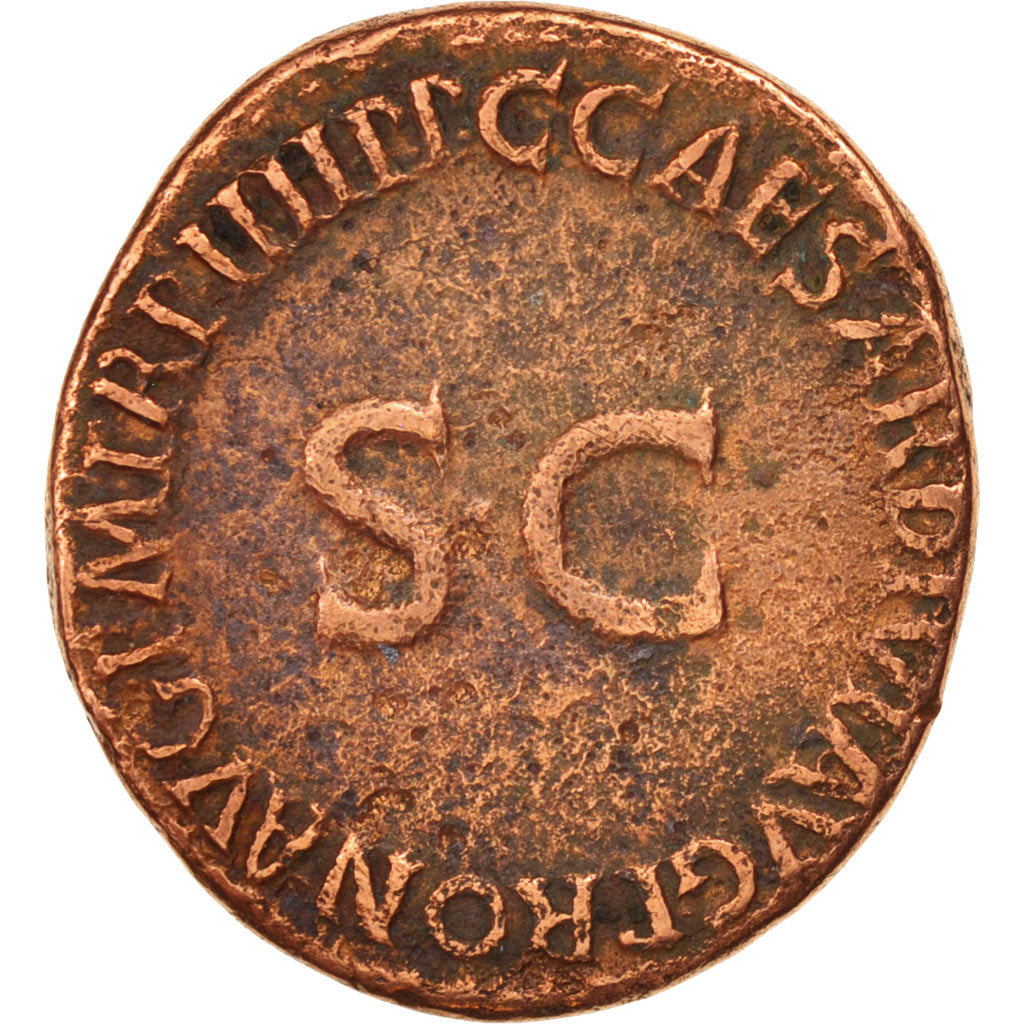 Germanicus, As, Rome, EF(40-45), Bronze, RIC:50