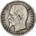 France, Napoleon III, 50 Centimes, 1860, Paris, VF(20-25), Silver, KM:794.1