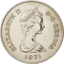 Gibraltar, Elizabeth II, 25 New Pence, 1971, MS(63), Copper-nickel, KM:5