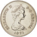 Gibraltar, Elizabeth II, 25 New Pence, 1971, MS(63), Copper-nickel, KM:5