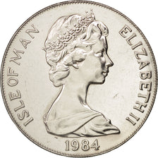 Isle of Man, Elizabeth II, Crown, 1984, Pobjoy, MS(63), Copper-nickel, KM:120