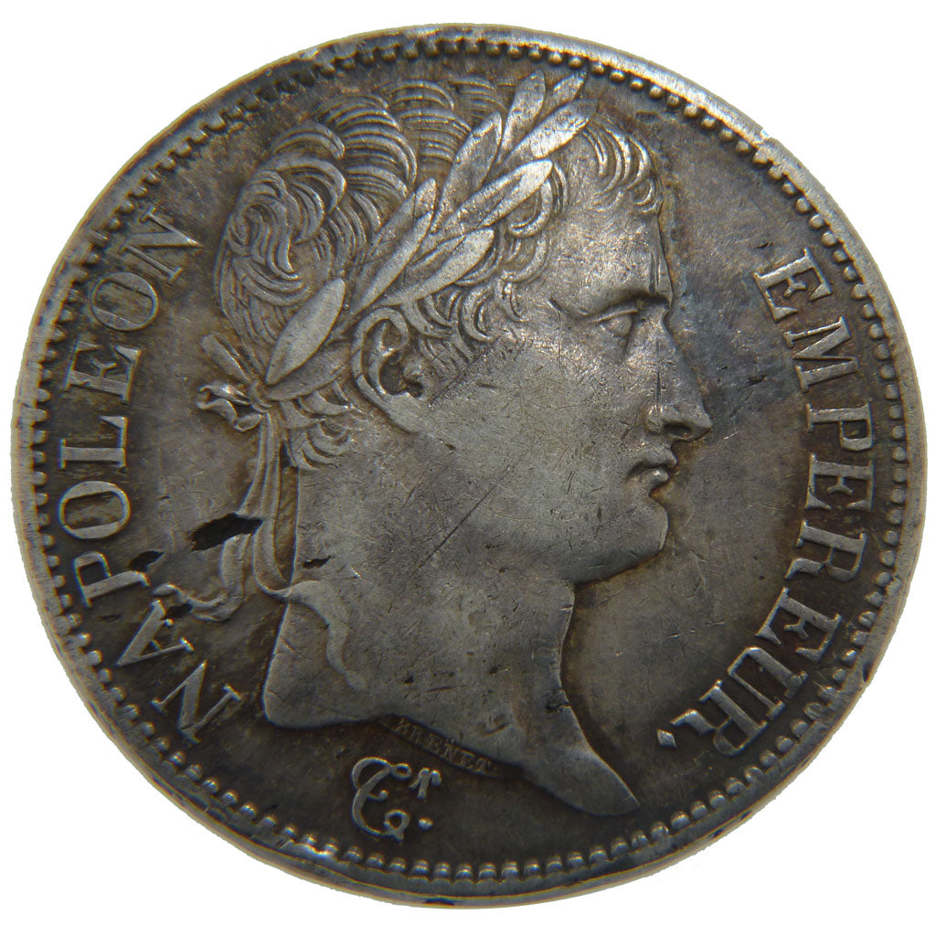 FRANCE, Napoléon I, 5 Francs, 1811, Lille, EF(40-45), Silver, Gadoury #584, 2...