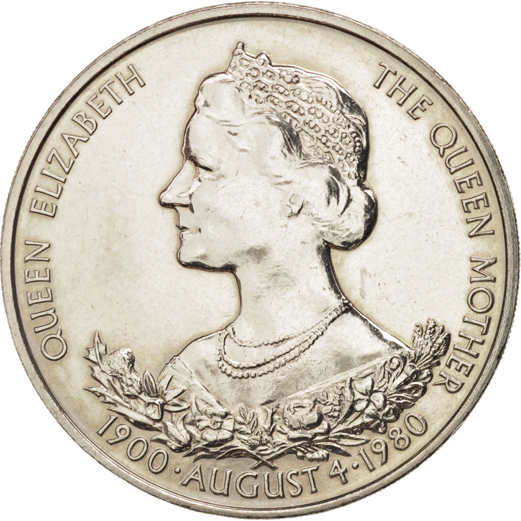 Guernsey, Elizabeth II, 25 Pence, 1980, MS(63), Copper-nickel, KM:35
