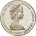 BRITISH VIRGIN ISLANDS, Elizabeth II, 50 Cents, 1982, Franklin Mint, MS(65-70)