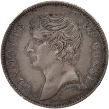 France, Consulat, Epreuve en argent du module de 2 Francs par Gengembre, MS(63)