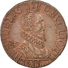 FRENCH STATES, BOUILLON & SEDAN, Liard, 1614, Raucourt, AU(55-58), Copper
