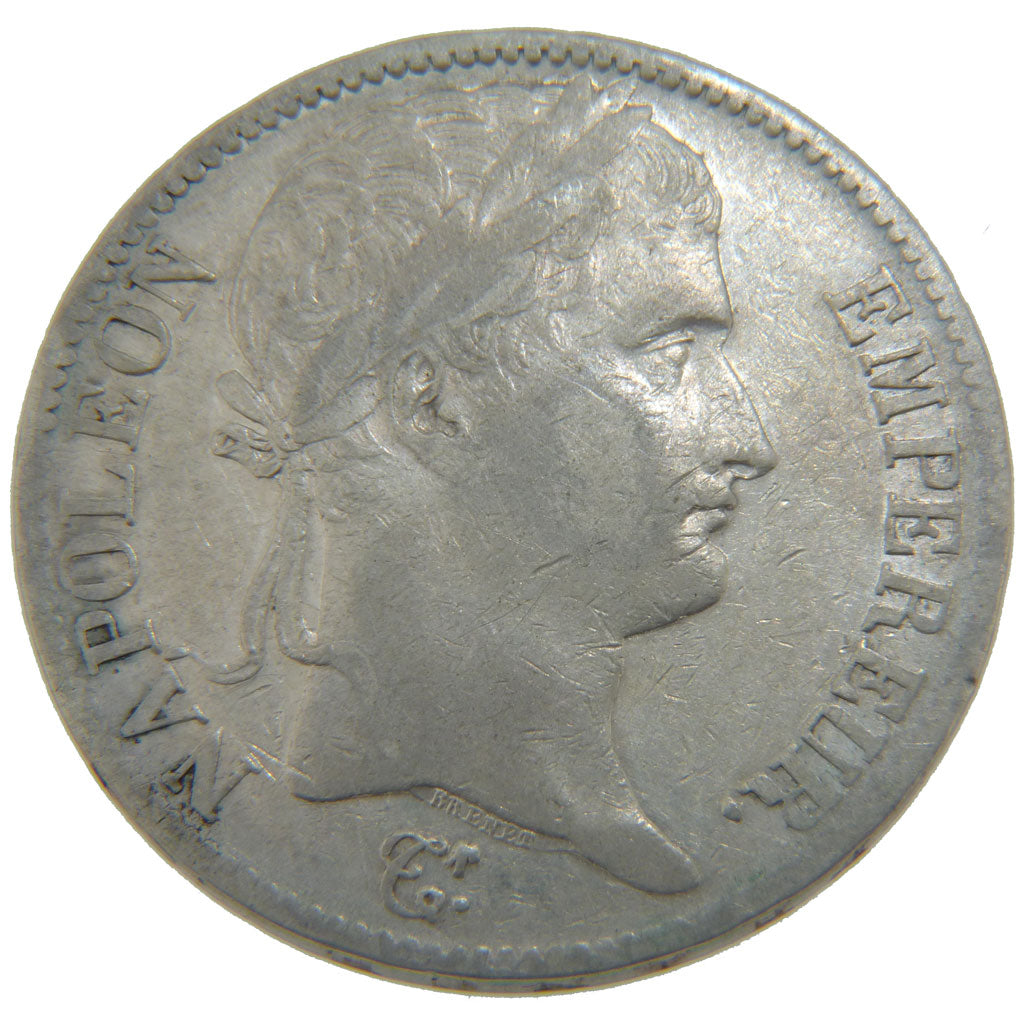 FRANCE, Napoléon I, 5 Francs, 1812, Paris, KM #694.1, VF(30-35), Silver, Gadoury