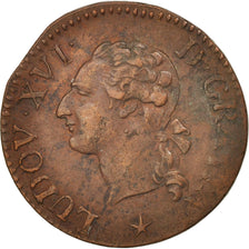 Monnaie, France, Louis XVI, Liard, Liard, 1785, Lille, TTB+, Cuivre, KM:585.14
