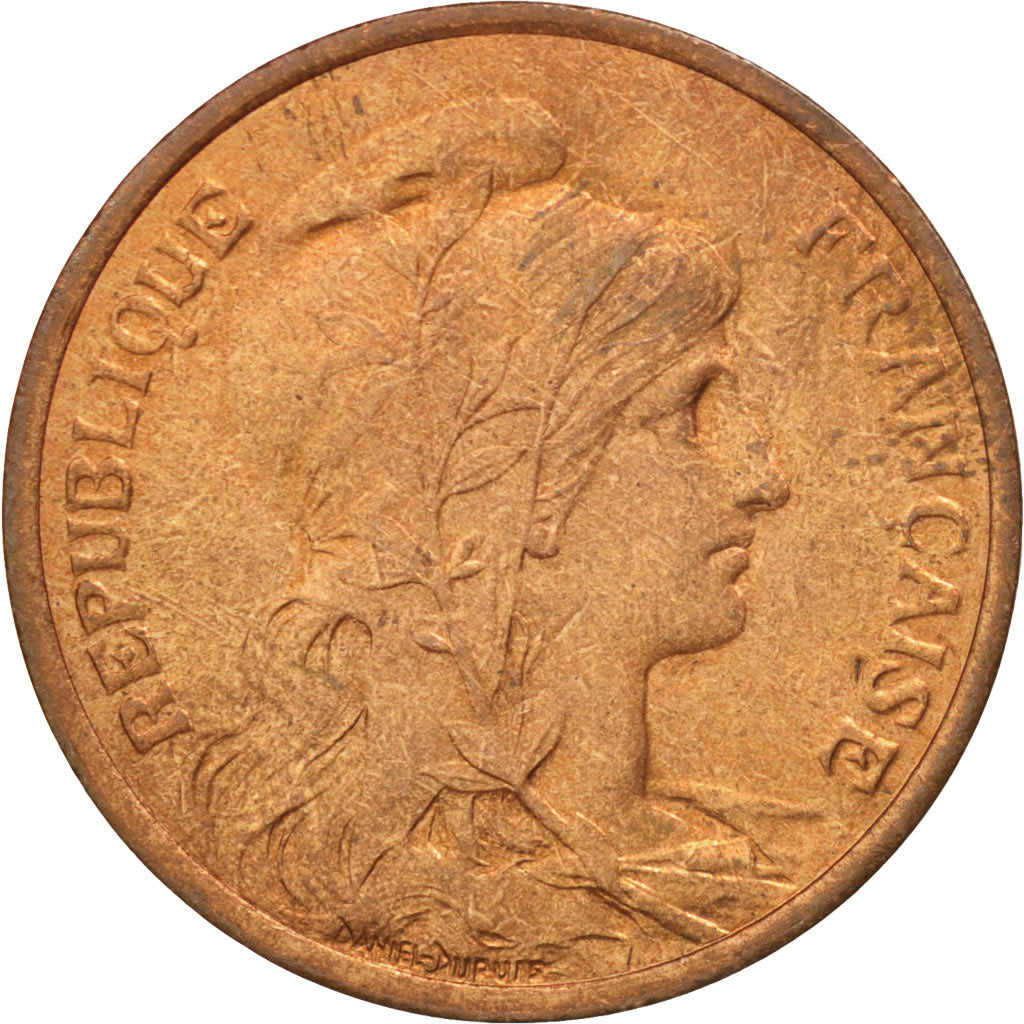 Coin, France, Dupuis, 5 Centimes, 1913, Paris, MS(64), Bronze, KM:842