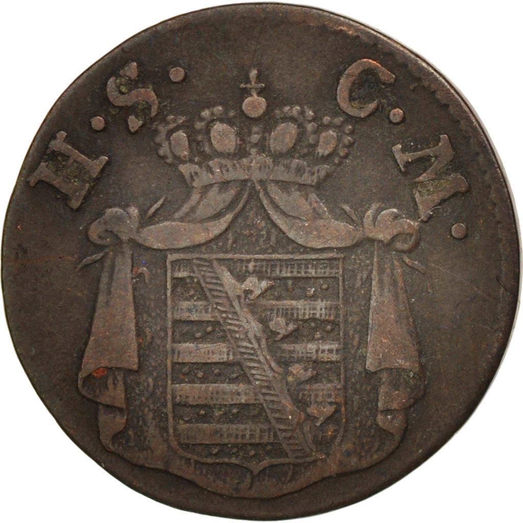 German States, SAXE-MEININGEN, Kreuzer, 1812, VF(20-25), KM:102