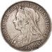 Coin, Great Britain, Victoria, Crown, 1897, EF(40-45), Silver, KM:783