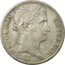 Moneta, Francja, Napoléon I, 5 Francs, 1813, Paris, AU(50-53), Srebro