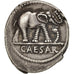 Julius Caesar, Denarius, Military mint traveling with Caesar, AU(50-53)