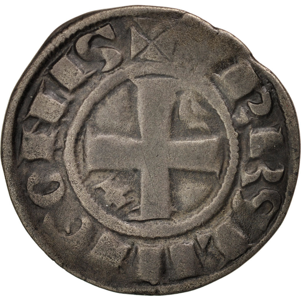 Coin, FRENCH STATES, Denarius, EF(40-45), Silver, Boudeau:1723