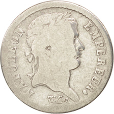 France, Napoléon I, 1/2 Franc, 1808, Paris, F(12-15), Silver, KM:680.1