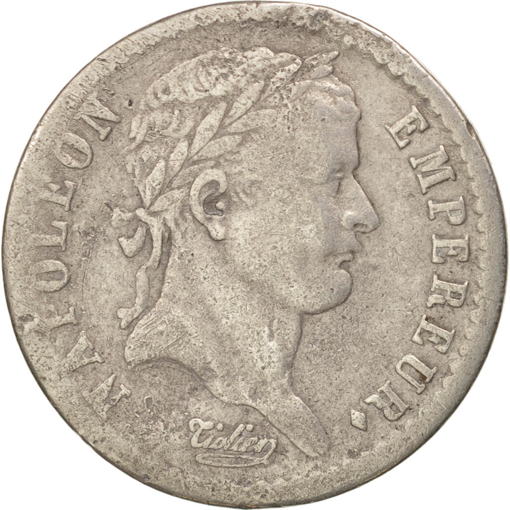 France, Napoléon I, 1/2 Franc, 1810, Paris, TB+, Argent, Gadoury:399