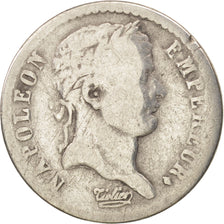 France, Napoléon I, 1/2 Franc, 1811, Paris, VF(20-25), Silver, KM:691.1