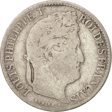 Coin, France, Louis-Philippe, 50 Centimes, 1846, Paris, F(12-15), Silver