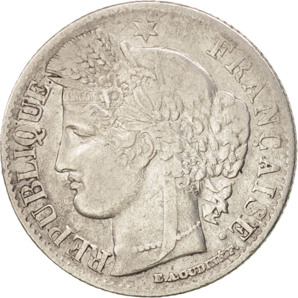 France, Cérès, 50 Centimes, 1850, Paris, EF(40-45), Silver, KM:769.1
